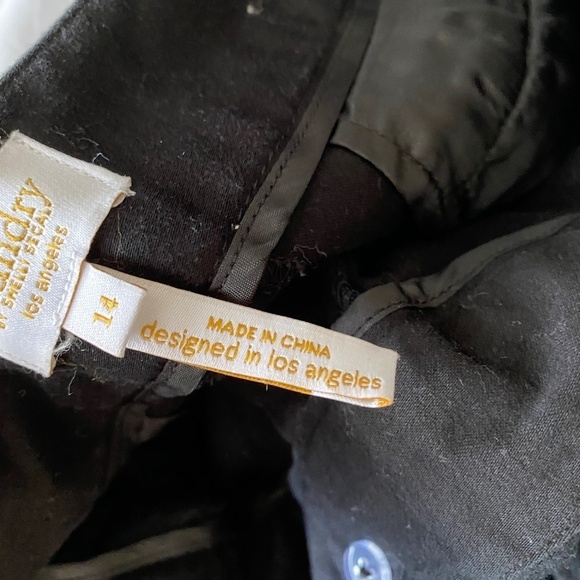 Laundry by Shelli Segal Women's Black Cropped Dress Pants Size‎ 14 - Picture 5 of 12